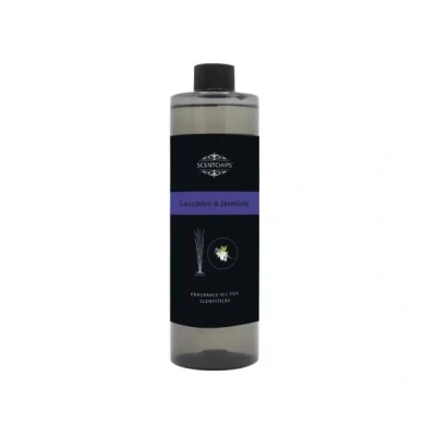Afbeelding van Scentchips® Geurstokjes Navulling Lavendel &amp; Jasmine Geurverspreider Luchtverfrisser Huisparfum 400ml