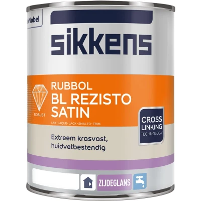 Afbeelding van Sikkens Rubbol BL Rezisto Satin 1 liter Houtverf