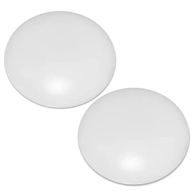 Afbeelding van Dream Lighting Led verlichting voor caravan, warmwit, 3000 K, plafondlamp, 12 V, binnen, camper, 114 mm, rond, set van 2