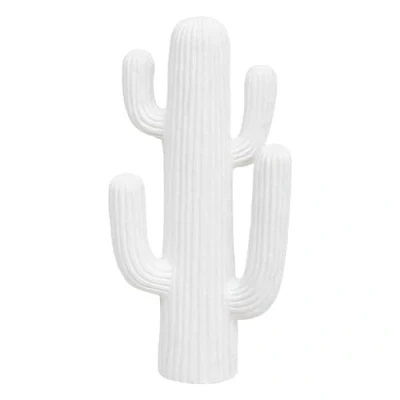 Afbeelding van Atmosphera Cactus deco rodrigo h57 cm wit