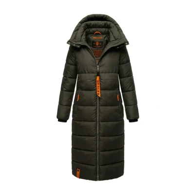 Afbeelding van Navahoo Kristallblume Winterjas, Dames, Maat: Small, Dark olive
