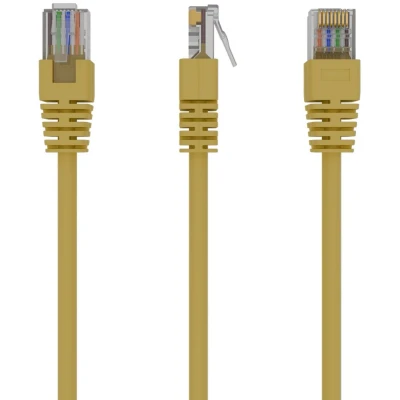 Afbeelding van UTP Cat5E patchkabel geel 3 meter