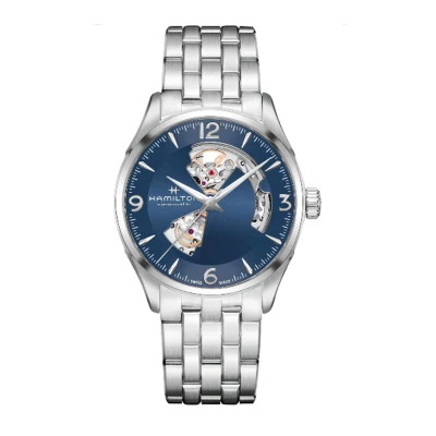 Afbeelding van Hamilton Herenhorloge H32705141, Blauw, armband, Armband