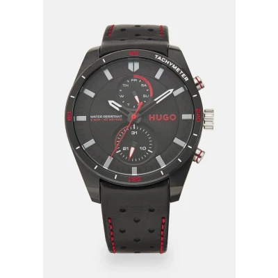 Afbeelding van HUGO FAST Horloge, Heren, Maat: One Size, Black
