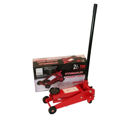Afbeelding van Benson Garagekrik Autokrik Lange Hendel 2250 kg Rood