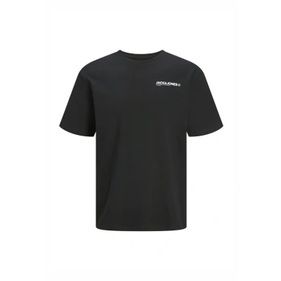 Afbeelding van Jack &amp; Jones Heren T Shirt JJHAWAII Ronde Hals Zwart Maat XXL