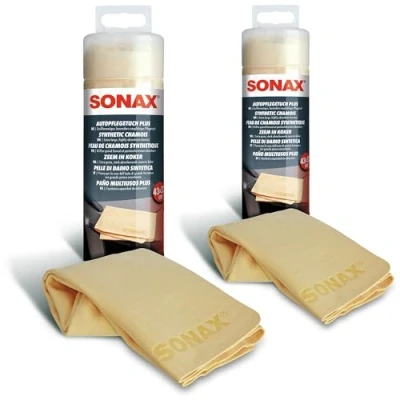 Afbeelding van SONAX 2 stuks autoruiten reinigingsdoekjes