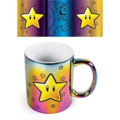 Afbeelding van Nintendo Super Mario Star Power Metallic Mok