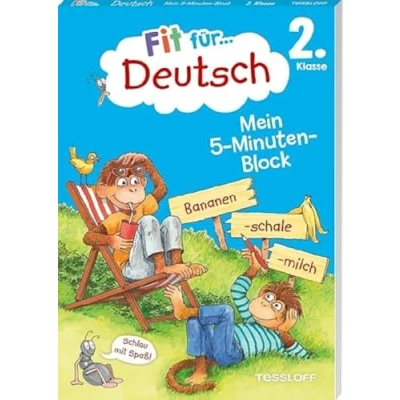 Afbeelding van Fit für Deutsch 2. Klasse. Mein 5 Minuten Block
