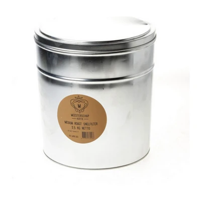 Afbeelding van Koffie kgh snelfilter blik 2500 gram