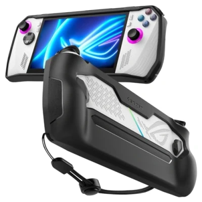 Afbeelding van Spigen Rugged Armor hoes voor Asus ROG Ally matzwart