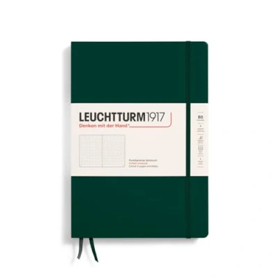 Afbeelding van Leuchtturm notitieboek forest green dotted composition hardcover b5 178x254mm