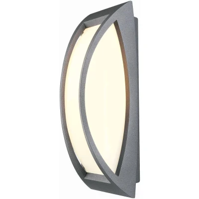 Afbeelding van SLV Meridian II 230445 Buitenlamp (wand) Spaarlamp, LED E27 20 W Antraciet