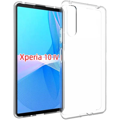 Afbeelding van Accezz Hoesje Geschikt voor Sony Xperia 10 IV Siliconen Clear Backcover Transparant