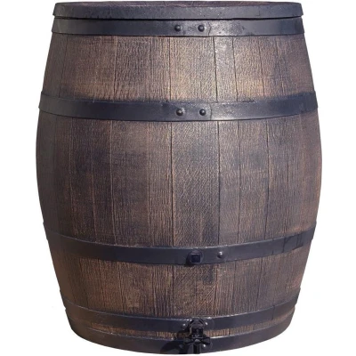 Afbeelding van Roto regenton houtlook 240 ltr bruin