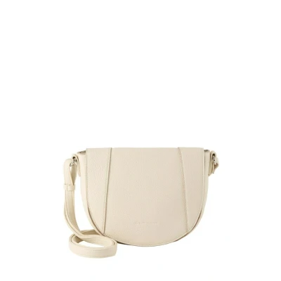 Afbeelding van TOM TAILOR schoudertas Dahlia Saddle Bag Creme White crème