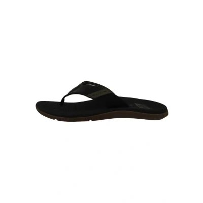 Afbeelding van Reef Zehentrenner Santa ANA Teensandalen, Heren, Maat: 40, Black Textiel/ synthetisch