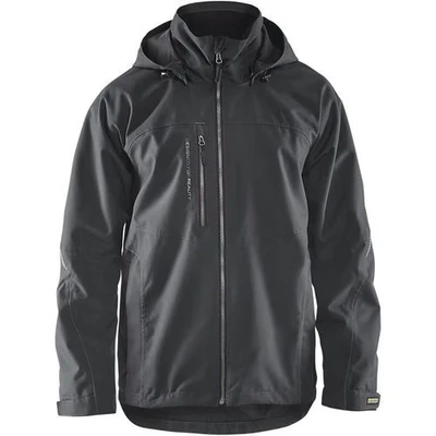 Image de Veste hardshell gris foncé/noir