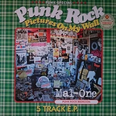 Afbeelding van Mal One Punk Rock Pictures On My Wall (12&quot; Vinyl Single)