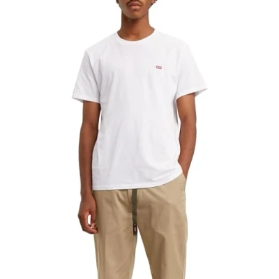Image de Levi&#039;s Homme T Shirt Ss Original Housemark Tee, White, L