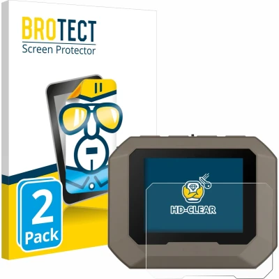 Afbeelding van BROTECT Screenprotector voor Garmin Xero C1 Pro Folie Beschermfolie transparant (2 Stuks)