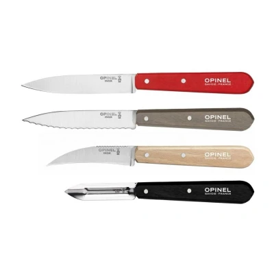 Afbeelding van Opinel Olivier Keukenset Multi 4 delig Multicolour Keukengerei