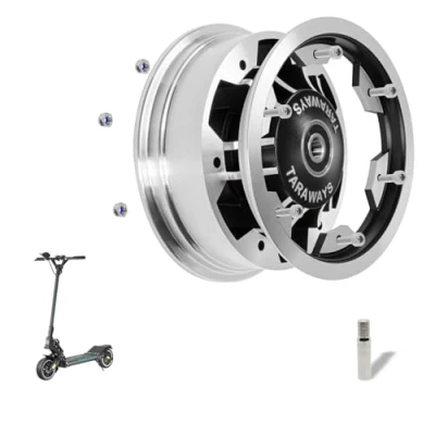 Afbeelding van Dualtron voorwiel mini dubbele rem twee delen Taraways (Rim)