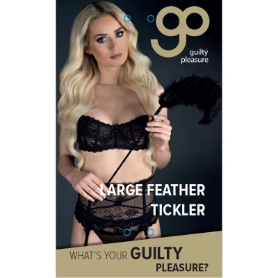 Afbeelding van GP LARGE FEATHER TICKLER BLACK