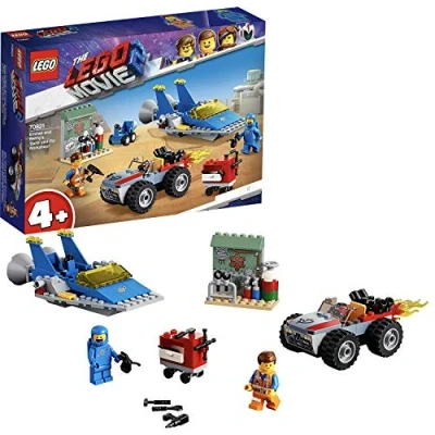 Afbeelding van LEGO 4+ The Movie 2 Emmets en Benny&#039;s Bouw Reparatiewerkplaats! 70821