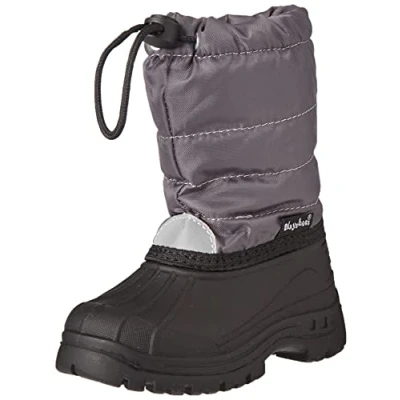 Afbeelding van Playshoes Winterlaarzen gevoerd met binnenvoering Classic Uniseks kinderen Sneeuwschoenen, grijs.