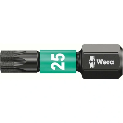 Afbeelding van Wera 1/4&quot; torx impaktor diamant bit t15 x 25mm