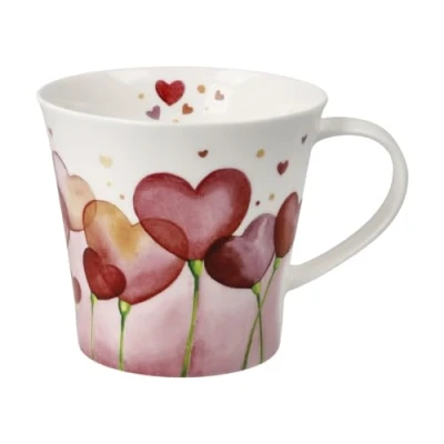 Afbeelding van Goebel Accessoires Koffie / Thee Mok Fiore Love Beker porselein 350ml