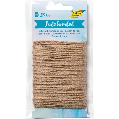 Afbeelding van Touw jute Folia 20 meter naturel