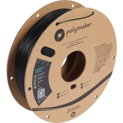 Afbeelding van Polymaker PD01001 PolyFlex TPU 95A Filament Flexibel 1.75 mm 750 g Zwart 1 stuk(s)