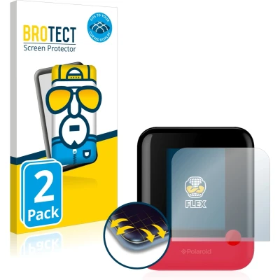 Afbeelding van BROTECT Screenprotector voor Polaroid Pop Folie Beschermfolie transparant volledig dekking (2 Stuks)