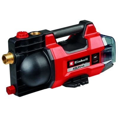 Afbeelding van Einhell accu Tuinpomp AQUINNA 18/28 Li Solo Power X Change 18 V/Li ion 2800 l/u Max. opvoerhoogte: 25 m ECO/Boost modus Overbelastings en vorstbeveiliging Excl. lader