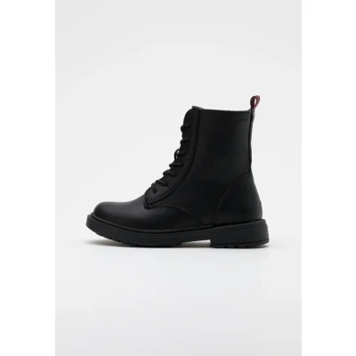 Afbeelding van Geox J Eclair Girl D Enkellaarzen voor meisjes, zwart, 39 EU, zwart.