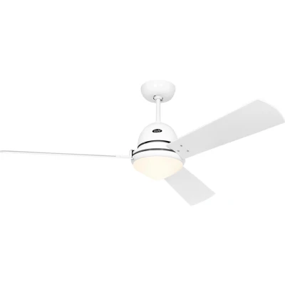 Afbeelding van CasaFan Libeccio Plafondventilator 83 W (Ø x h) 142 cm 485 mm Wit (zijdemat)