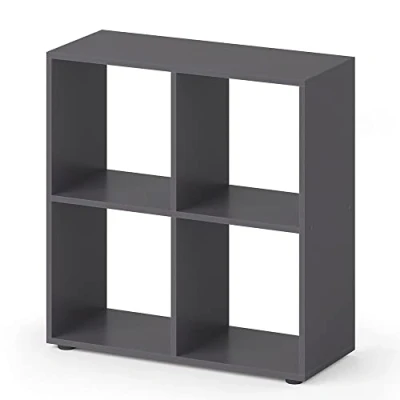 Afbeelding van Vicco opbergkast kubus &quot;Tetra&quot;, grijs, 72 x 72,6 cm