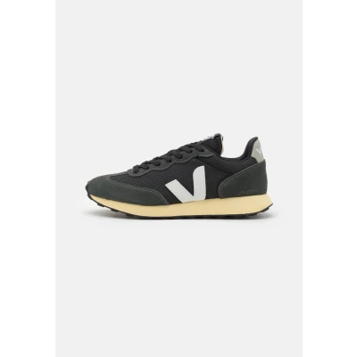 Afbeelding van Veja RIO Branco II Sneakers laag, Heren, Maat: 41, Black/white Leer en textiel