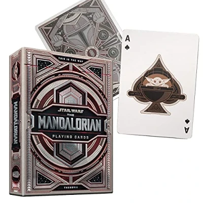 Afbeelding van Theory11 Mandalorian Limited Edition Star Wars Series Poker Deck verzamelkaartspel