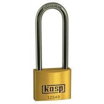 Afbeelding van Kasp K12550L80D Hangslot 50 mm Verschillend sluitend Goud geel Sleutelslot