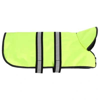 Afbeelding van Flamingo Eisbär Kledij Honden Winterjas Fluo Geel 65cm 1st 174718