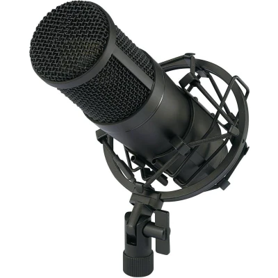 Afbeelding van Renkforce CU 4 USB studiomicrofoon Zendmethode:Kabelgebonden Incl. kabel, koffer, shockmount Kabelgebonden