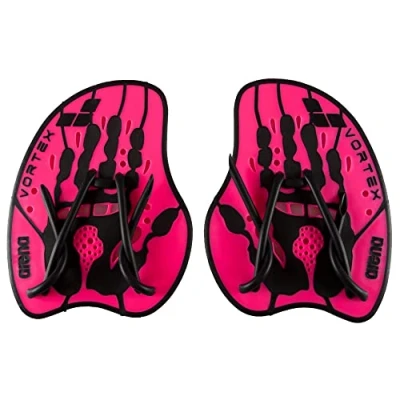Afbeelding van Arena Vortex Evolution Hand Paddle pink/black L MAAT