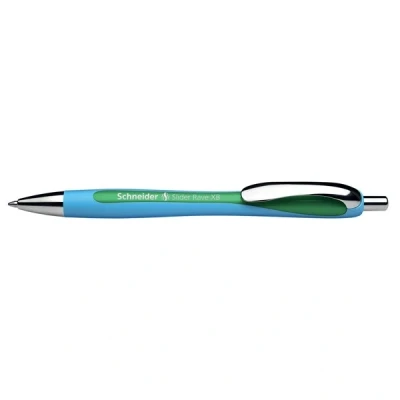 Image de Stylo à bille Slider Rave vert Pte Extra Large verte