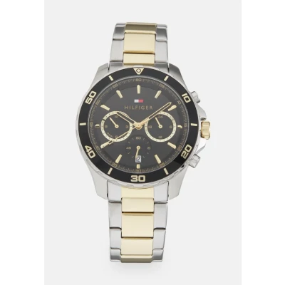 Afbeelding van Tommy Hilfiger Chronograaf Silver coloured, Heren, Maat: One Size, coloured