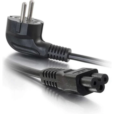 Afbeelding van C2G Laptop Power Cord Voedingskabel Iec 60320 C5 Naar Cee 7/7 (M) 250 V Wisselstroom 3 M Gevormd Zwart Europa