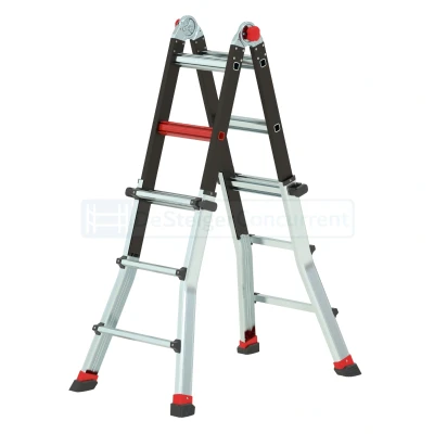 Afbeelding van Altrex Varitrex Tele PRO+ Multifunctionele Vouwladder 4x3 Sporten