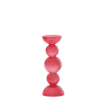 Afbeelding van Light &amp; Living Kandelaar ITINGA Ø10x26.5cm Rood